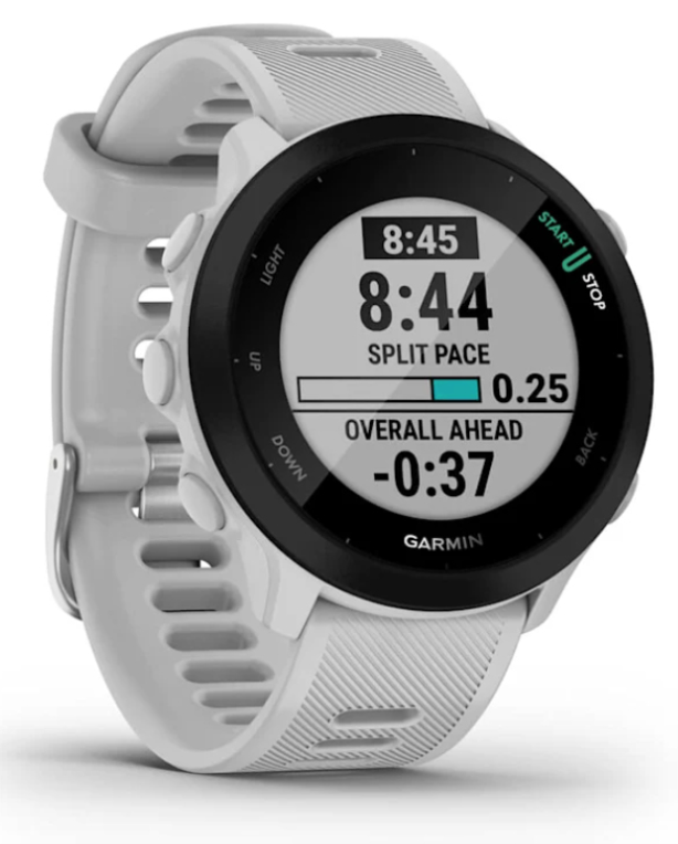 SmartWatch Garmin Forerunner 55 GPS 42mm WhiteStone miniatura 3