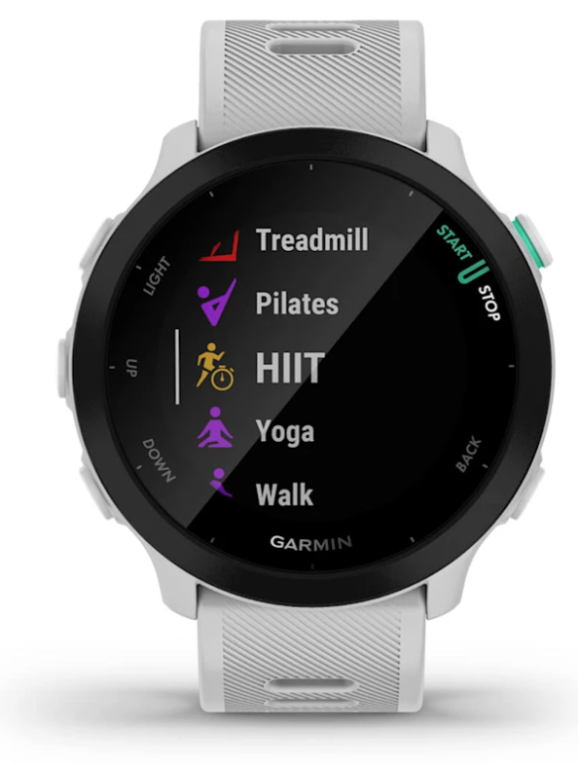 SmartWatch Garmin Forerunner 55 GPS 42mm WhiteStone miniatura 5