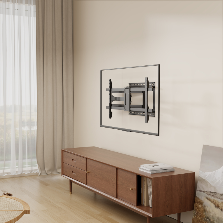 Soporte de Pared Aisens WT80TSLE-419 Pro Giratorio Inclinable y Nivelable Para Monitor/TV 50KG 43-80 Pulgadas miniatura 5