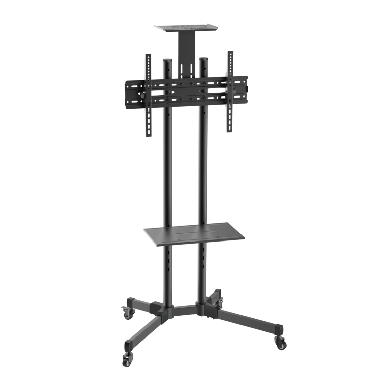 Soporte de Suelo Aisens FT70TE-035 con Ruedas y Bandeja para TV 37-70"