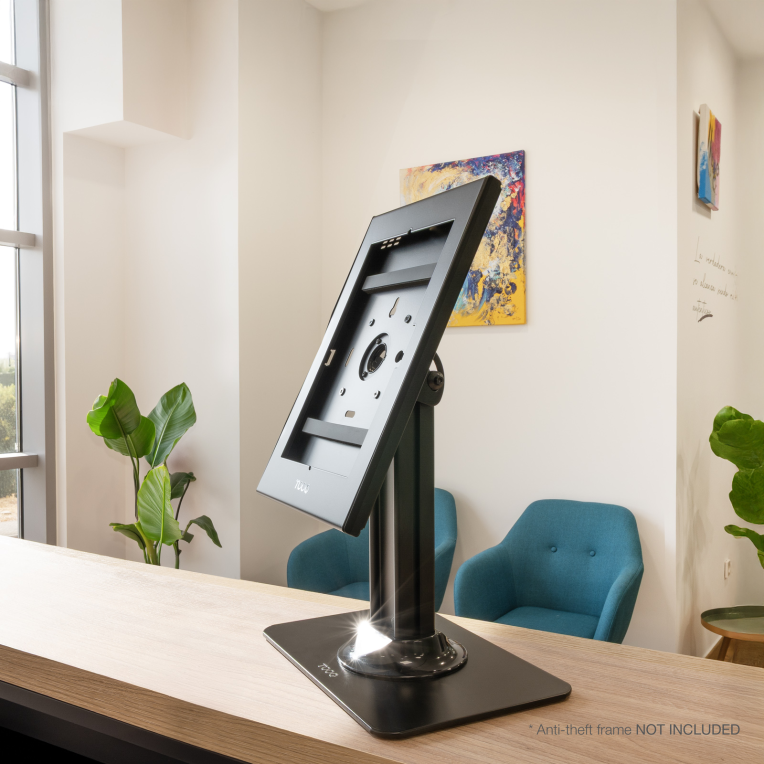 SOPORTE MESA MARCO ANTIRROBO TABLET NEGRO miniatura 4