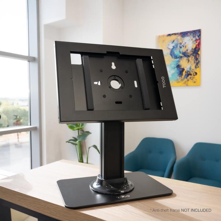SOPORTE MESA MARCO ANTIRROBO TABLET NEGRO miniatura 6