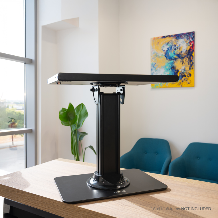 SOPORTE MESA MARCO ANTIRROBO TABLET NEGRO miniatura 8