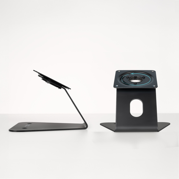 SOPORTE MESA/PARED MARCO ANTIRROBO TABLET NEGRO miniatura 4