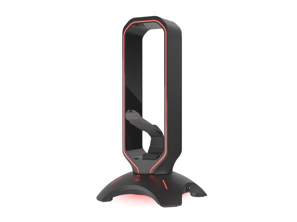 Soporte para Auricular Genesis Vanad 500 Con Bungee Y Hub USB