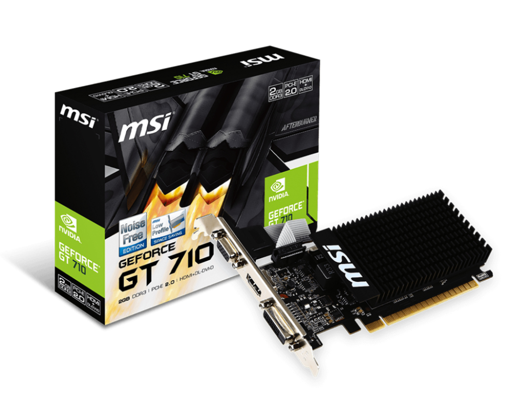 Tarjeta Gráfica MSI GT 710 LP 2GB