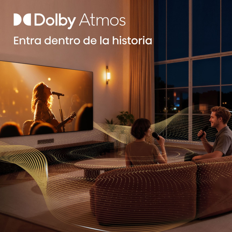 TV Hisense 32A5S 32" FHD QLED Smart TV Dolby Atmos Modo Juego AirPlay miniatura 5