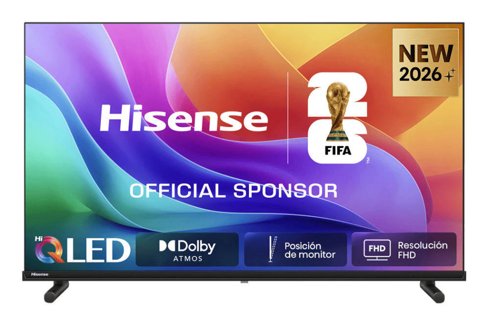 TV Hisense 40A5S 40" FHD QLED Smart TV Dolby Atmos Modo Juego AirPlay