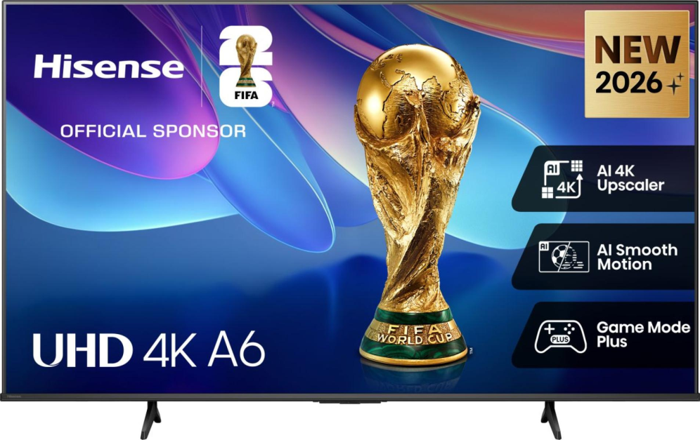 TV Hisense 43A6S 43" UHD 4K Smart TV Dolby Vision Modo Juego Plus AirPlay