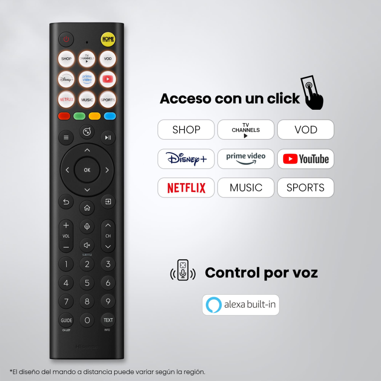 TV Hisense 55E8S 55" UHD 4K MiniLED Gaming 144Hz Dolby Vision Atmos HDR10+ miniatura 10