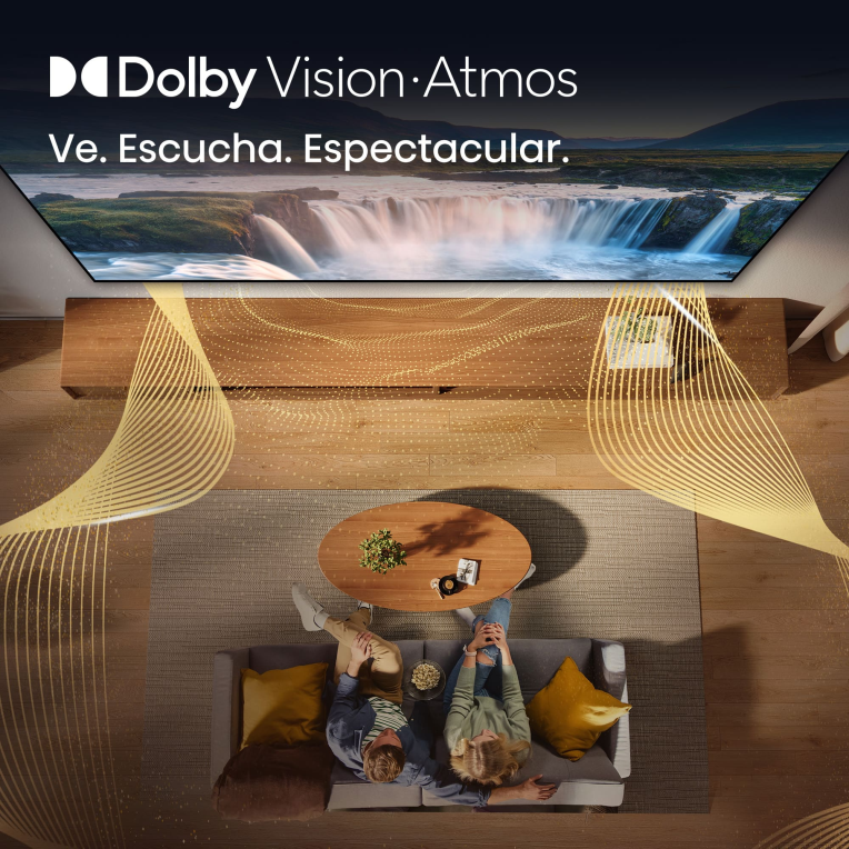 TV Hisense 75E7S 75" UHD 4K QLED Dolby Vision Atmos Modo Juego Plus HDR10+ miniatura 5