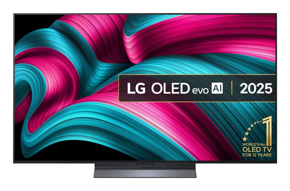 TV LG OLED Evo AI C5 OLED55C54LA 55" UHD 4K Smart TV Negro