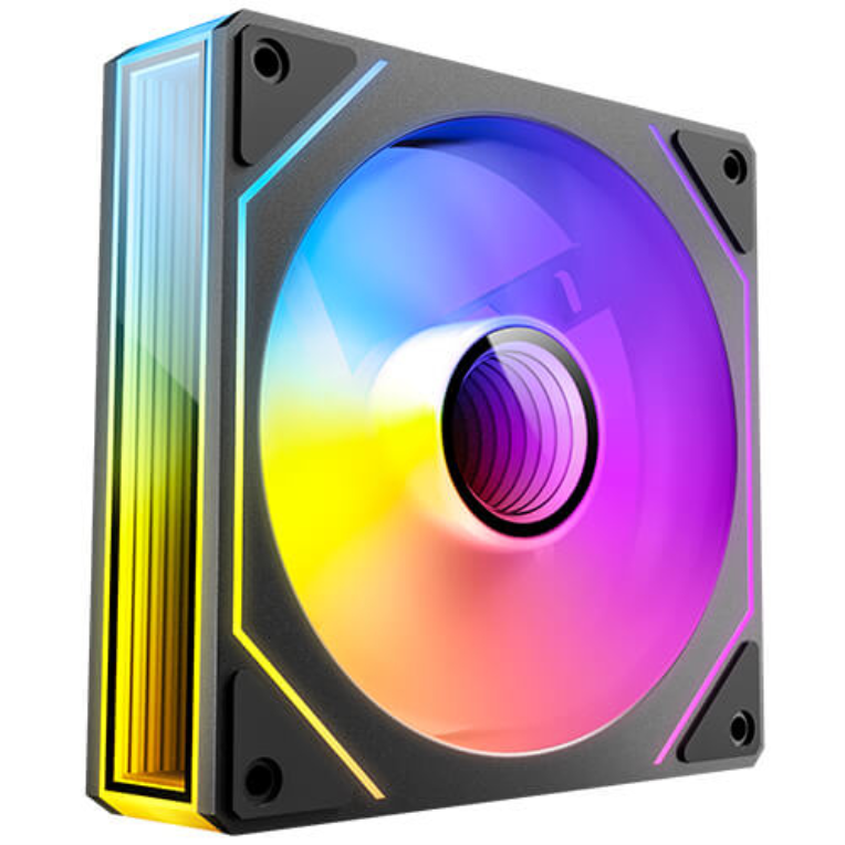 Ventilador de Caja Antec Vision ARGB 3xVent Reverse 120mm RGB Negro
