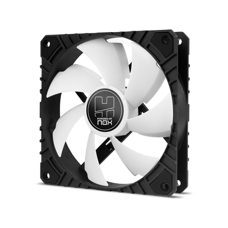 Ventilador de Caja Nox Hummer H-Fan Pro PWM Blanco miniatura 2