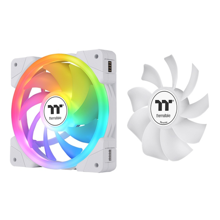 Ventilador de Caja Thermaltake SWAFAN EX14 ARGB Pack 3UDS Blanco miniatura 5